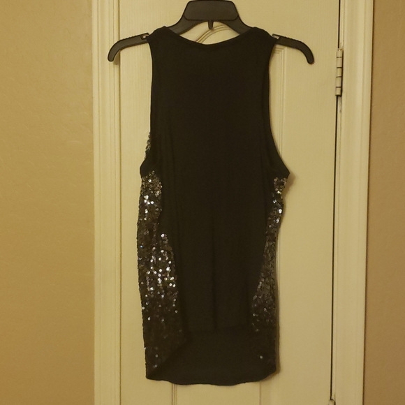 Express black sequin top - Picture 5 of 5
